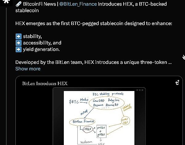 可拆分稳定币HEX 比特币生态新玩法