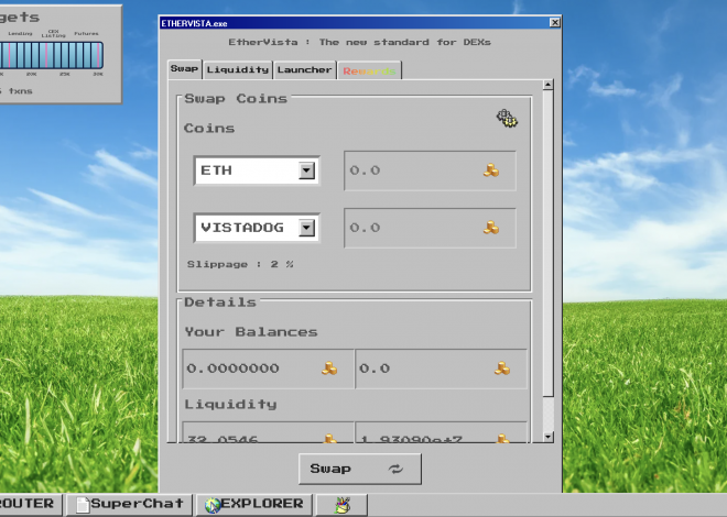 开发者日赚3万美元，标榜「DEX新标准」的EtherVista是什么？